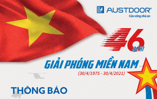 Thông báo lịch nghỉ lễ 30/4 & 1/5