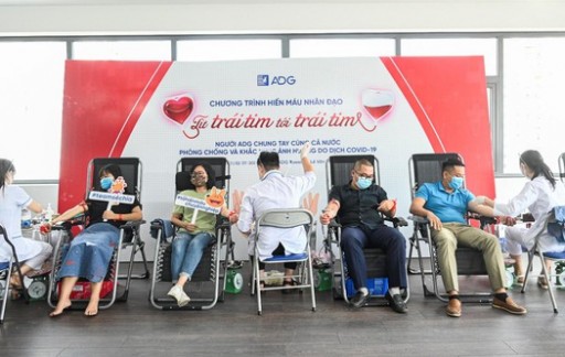 CBNV Austdoor tham gia hiến máu "Từ trái tim tới trái tim"