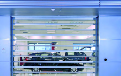 Trải nghiệm thực tế cửa cuốn Austdoor tốc độ cao HS