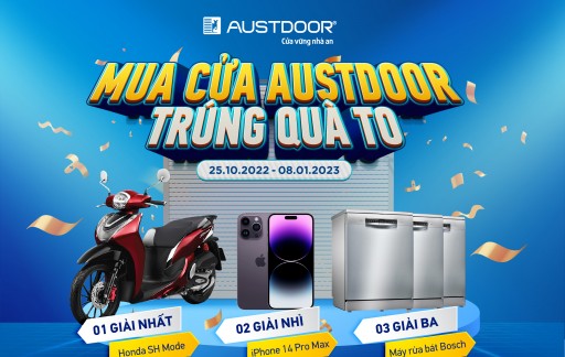 CTKM "Mua cửa Austdoor - Trúng quà to"