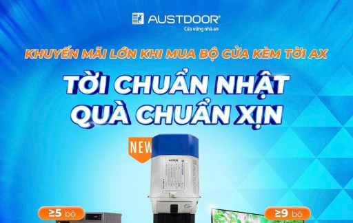CTKM LỚN KHI MUA BỘ TỜI AX “TỜI CHUẨN NHẬT – QUÀ CHUẨN XỊN”