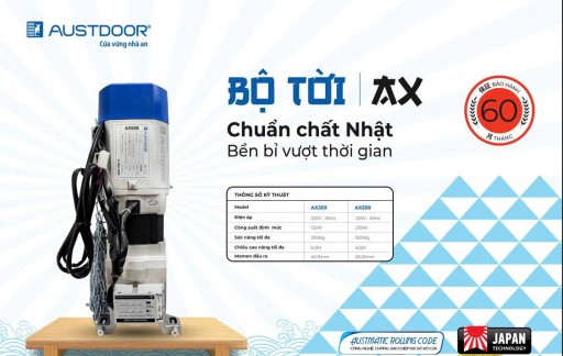 BỘ TỜI AX CỦA AUSTDOOR CHUẨN CHẤT NHẬT – BỀN BỈ VƯỢT THỜI GIAN