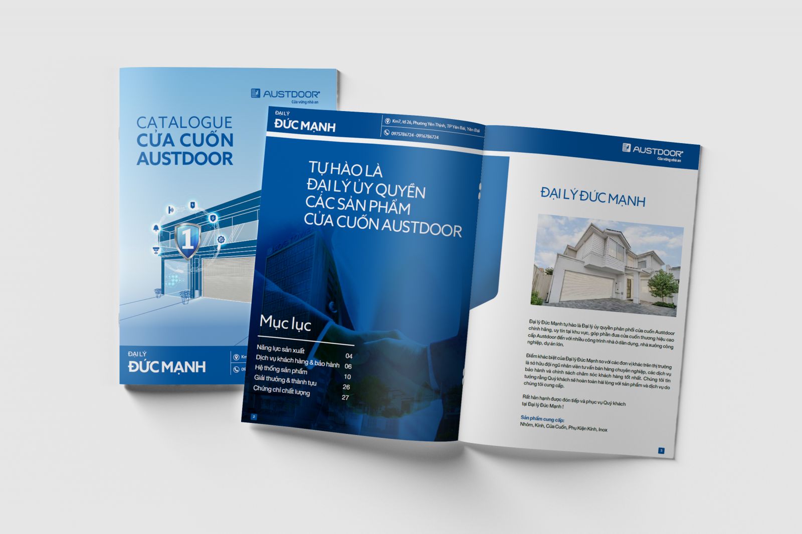 Catalogue cửa cuốn austdoor