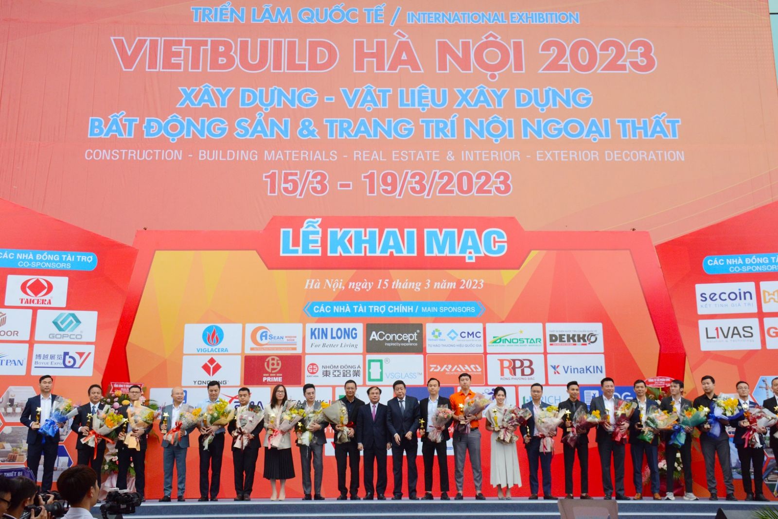 Lễ khai mạc Vietbuild Hà Nội 2023