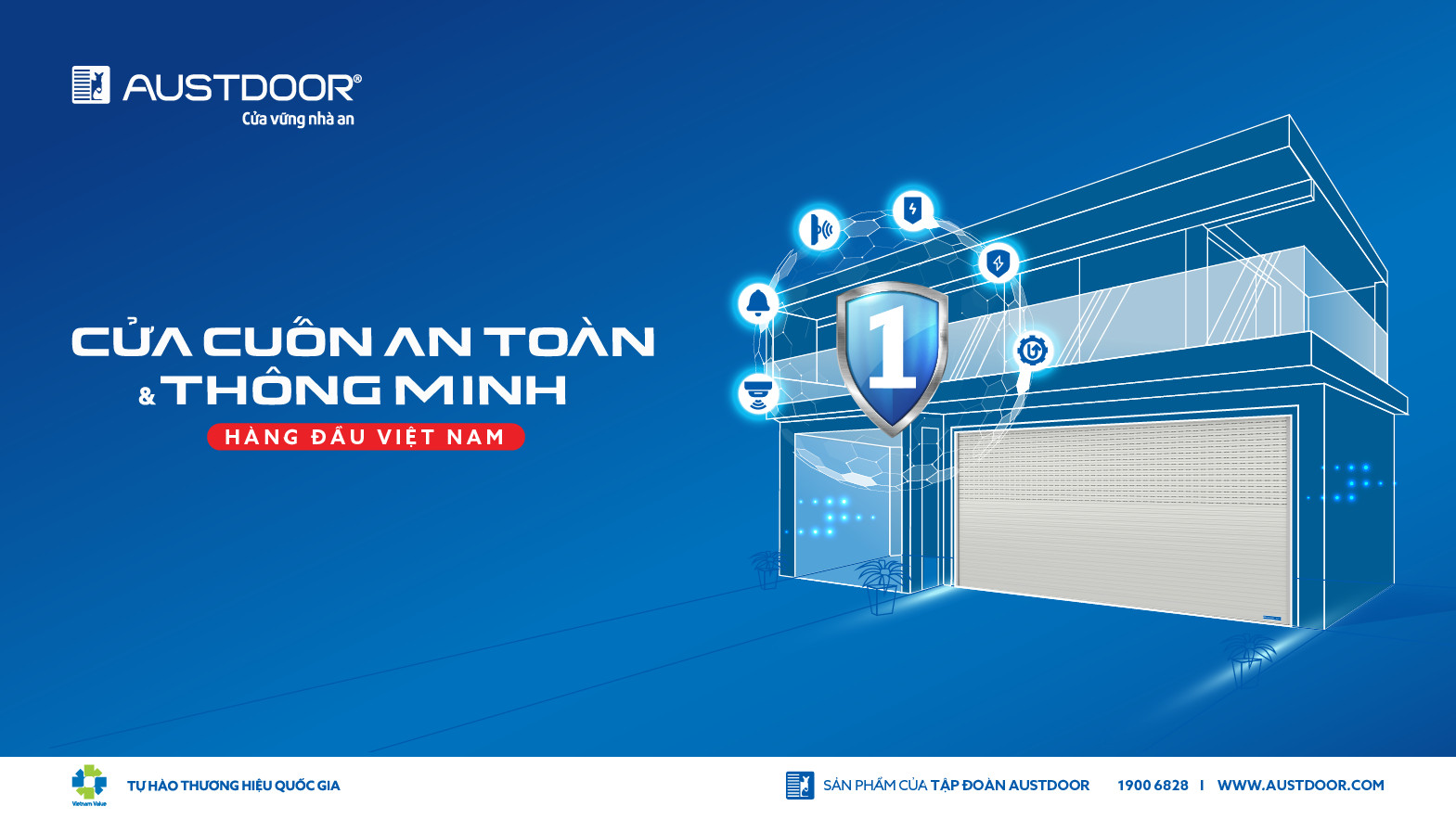 Cửa cuốn Austdoor – Tiên phong dẫn đầu