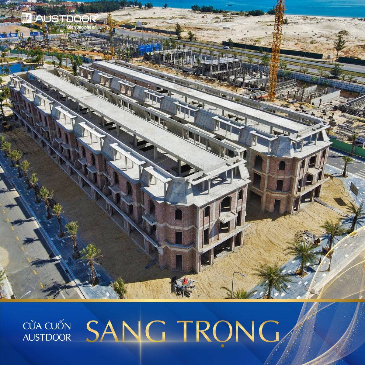 Cửa cuốn Austdoor - sang trọng