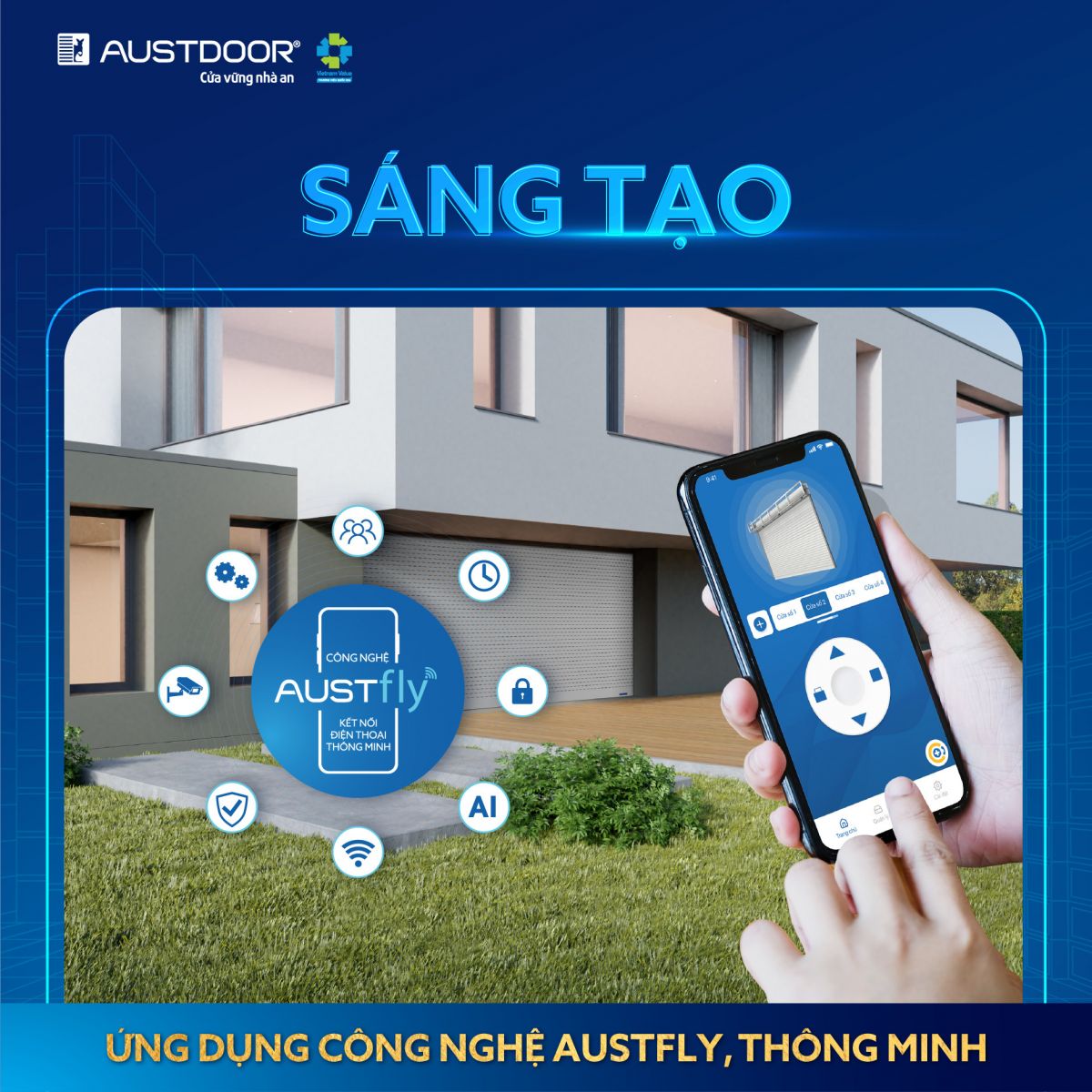 Austfly - công nghệ mở cửa sáng tạo