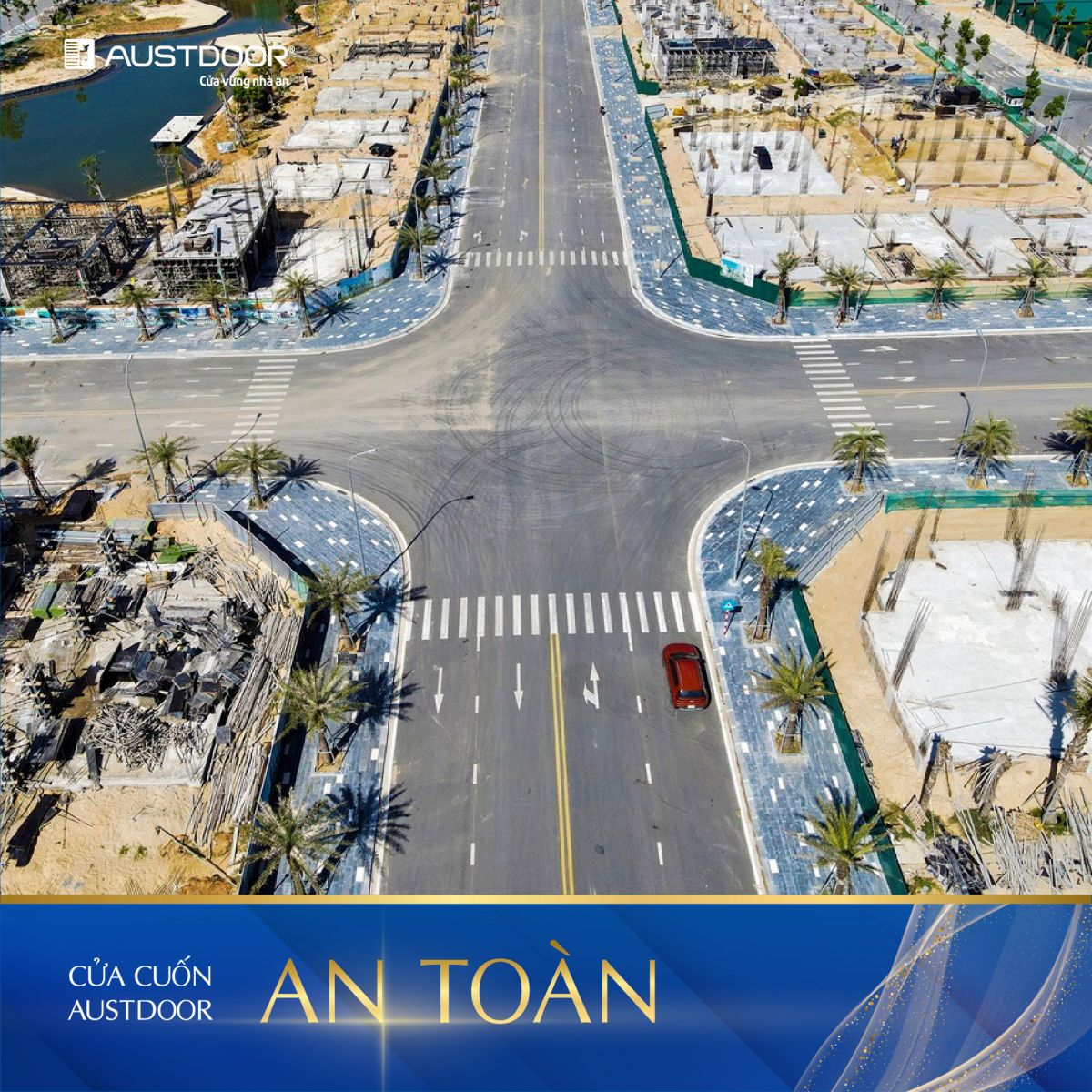 Cửa cuốn Austdoor - an toàn