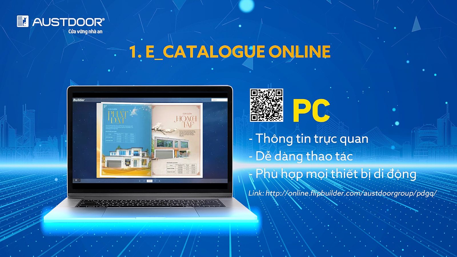 E_Catalogue Austdoor 1 Tài liệu bán hàng Online, tiện dụng, dễ dàng, mọi lúc, mọi nơi