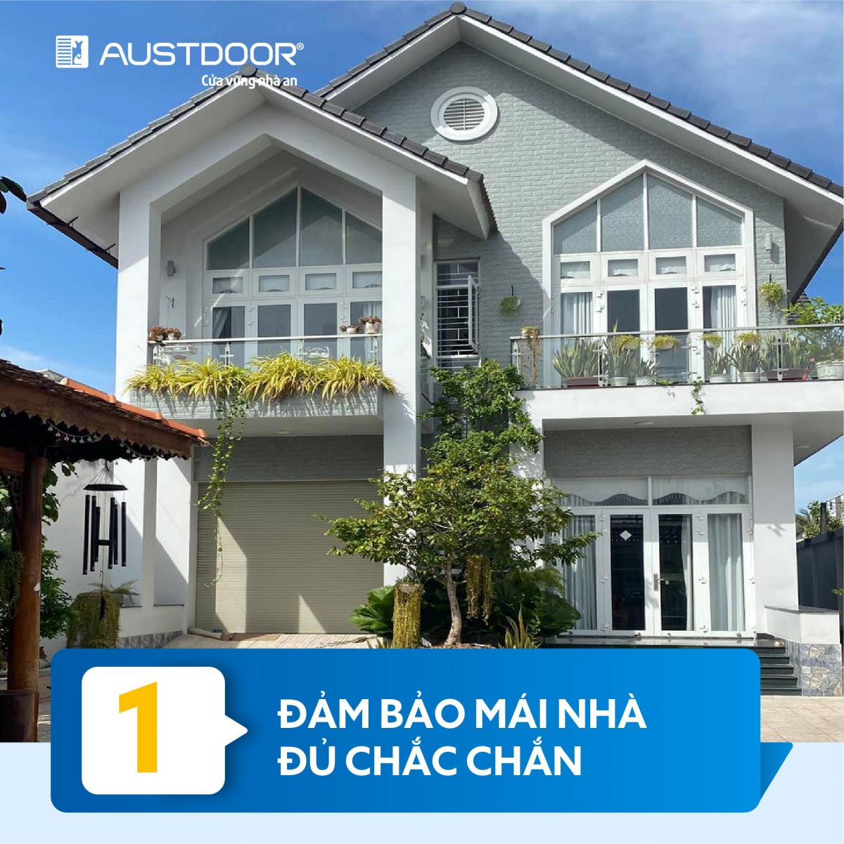 1. Kiểm tra lại sức chịu gió của mái nhà