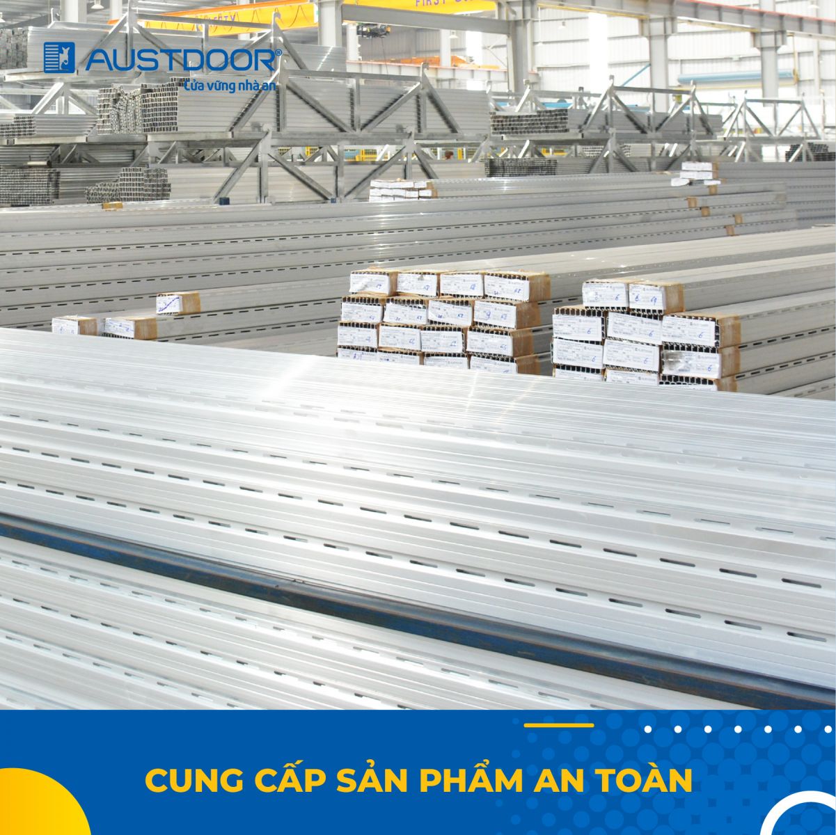 Dây chuyền sản xuất Austdoor