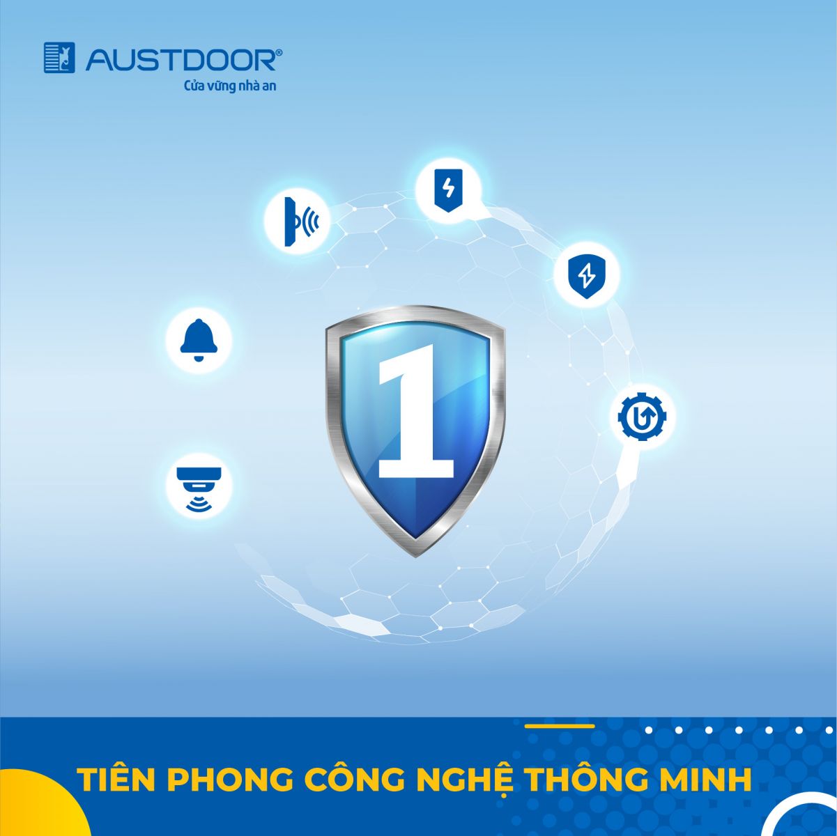 TIÊN PHONG CÔNG NGHỆ THÔNG MINH AUSTDOOR