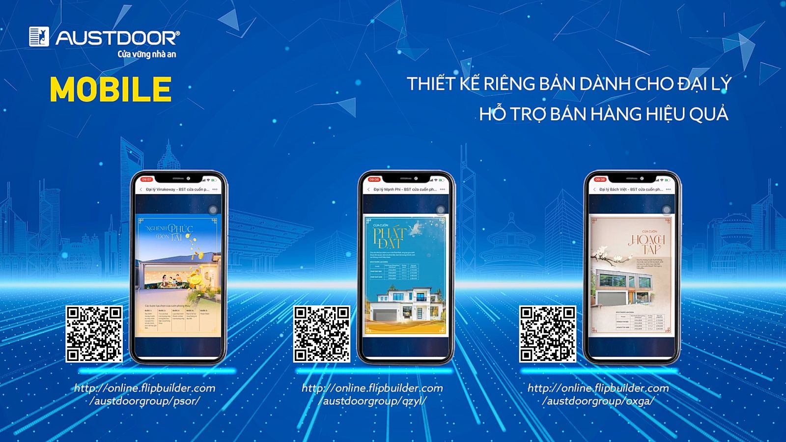 Số hóa các tài liệu bán hàng của Đại lý Austdoor