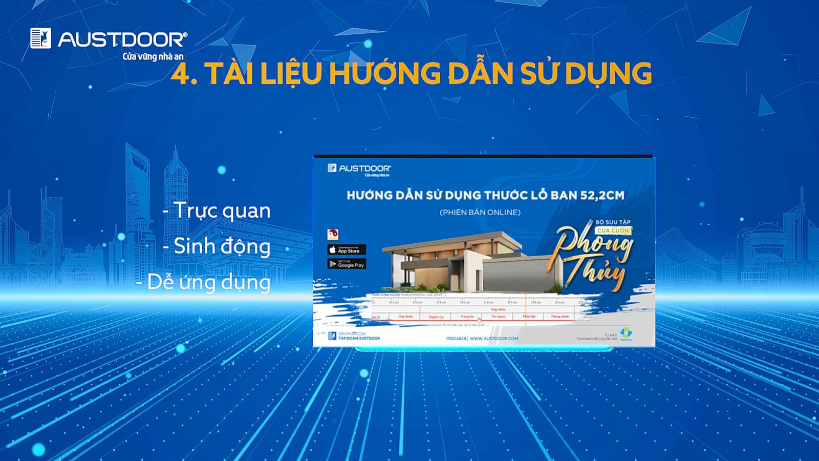 Tài liệu hướng dẫn trực quan, sinh động